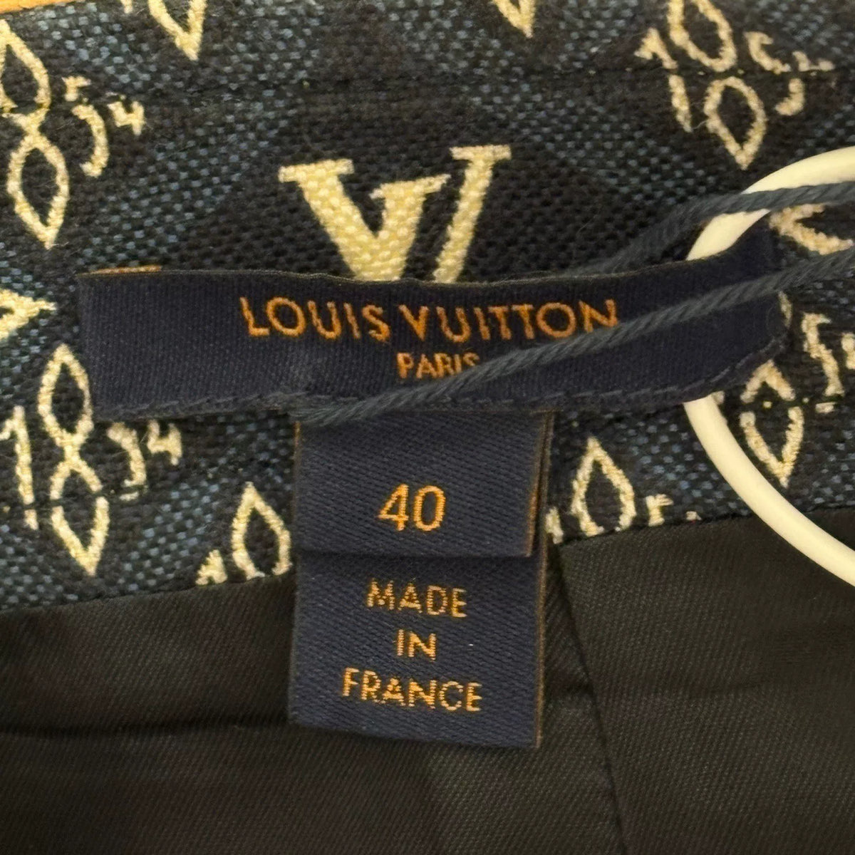 Louis Vuitton LV Logo all-over print 1854 series A-line casual skirt
