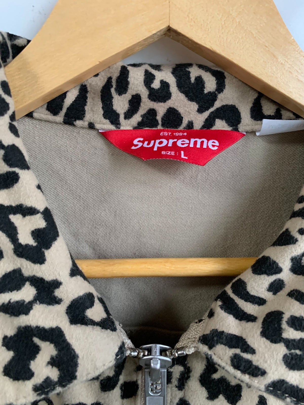 Supreme × Kindermann Leopard Print Jacket
