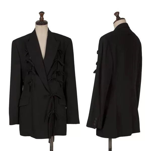 Jean Paul Gaultier Vintage Black Bow-Tie Blazer