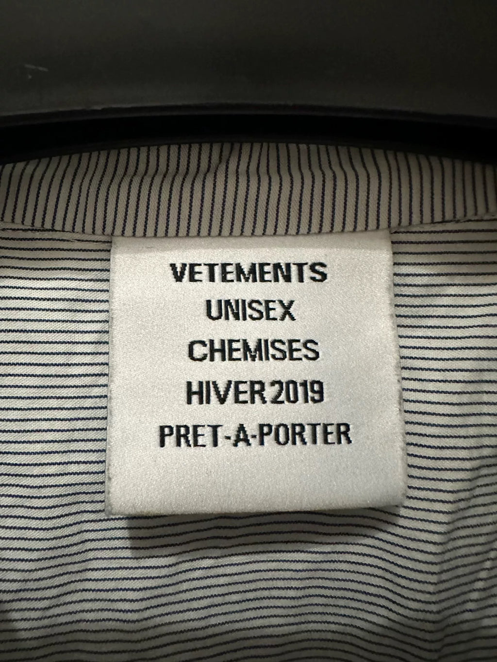 Vetements patchwork racing shirt