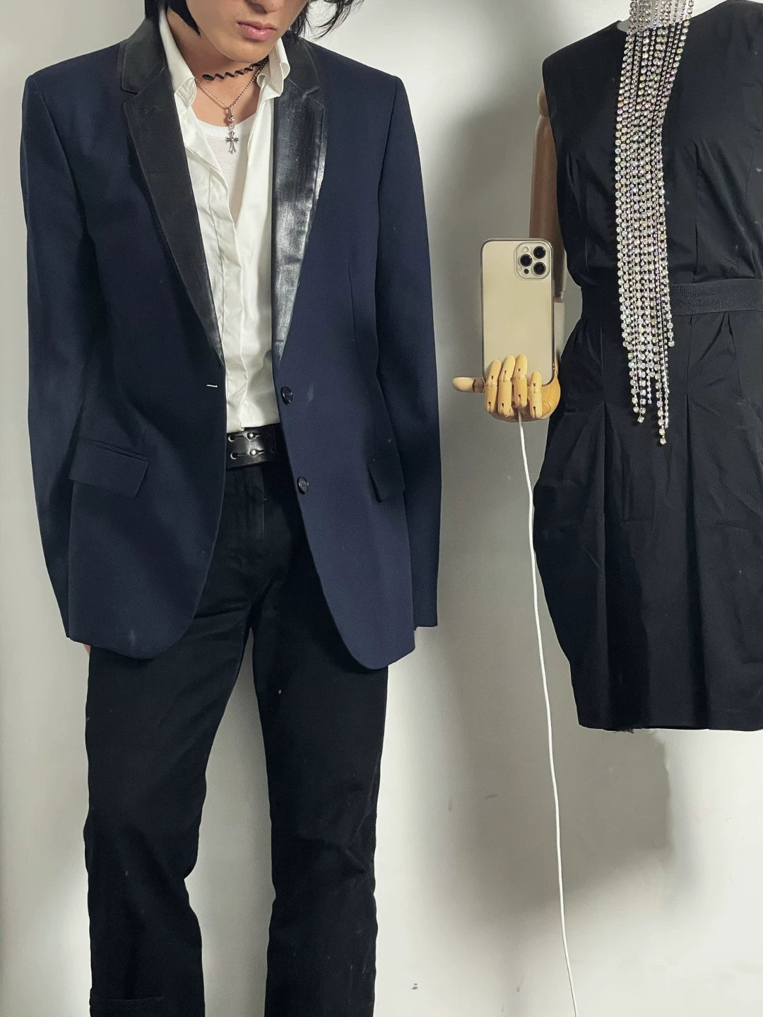 Maison Martin Margiela Coated Collar Suit