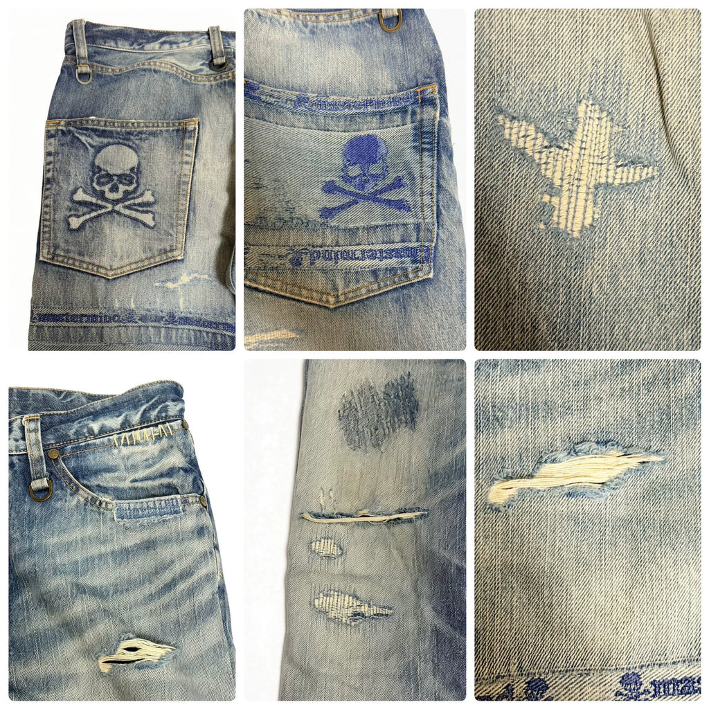 Mastermind Japan 12AW Mainline Blue 505 Jeans