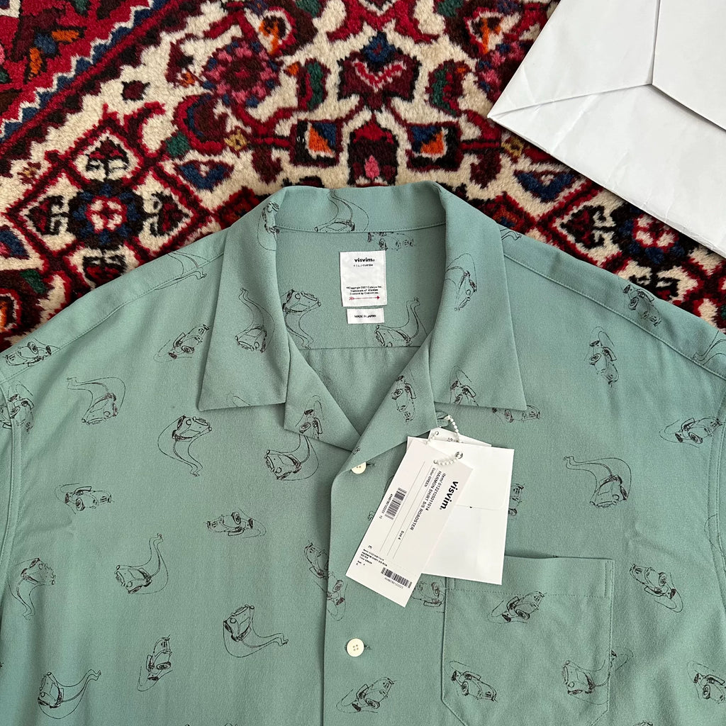 visvim 22ss harmon roadster short-sleeve shirt
