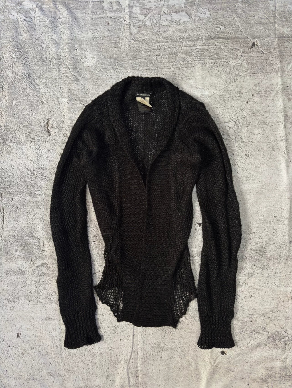 Ann Demeulemeester SS06 Linen Sweater