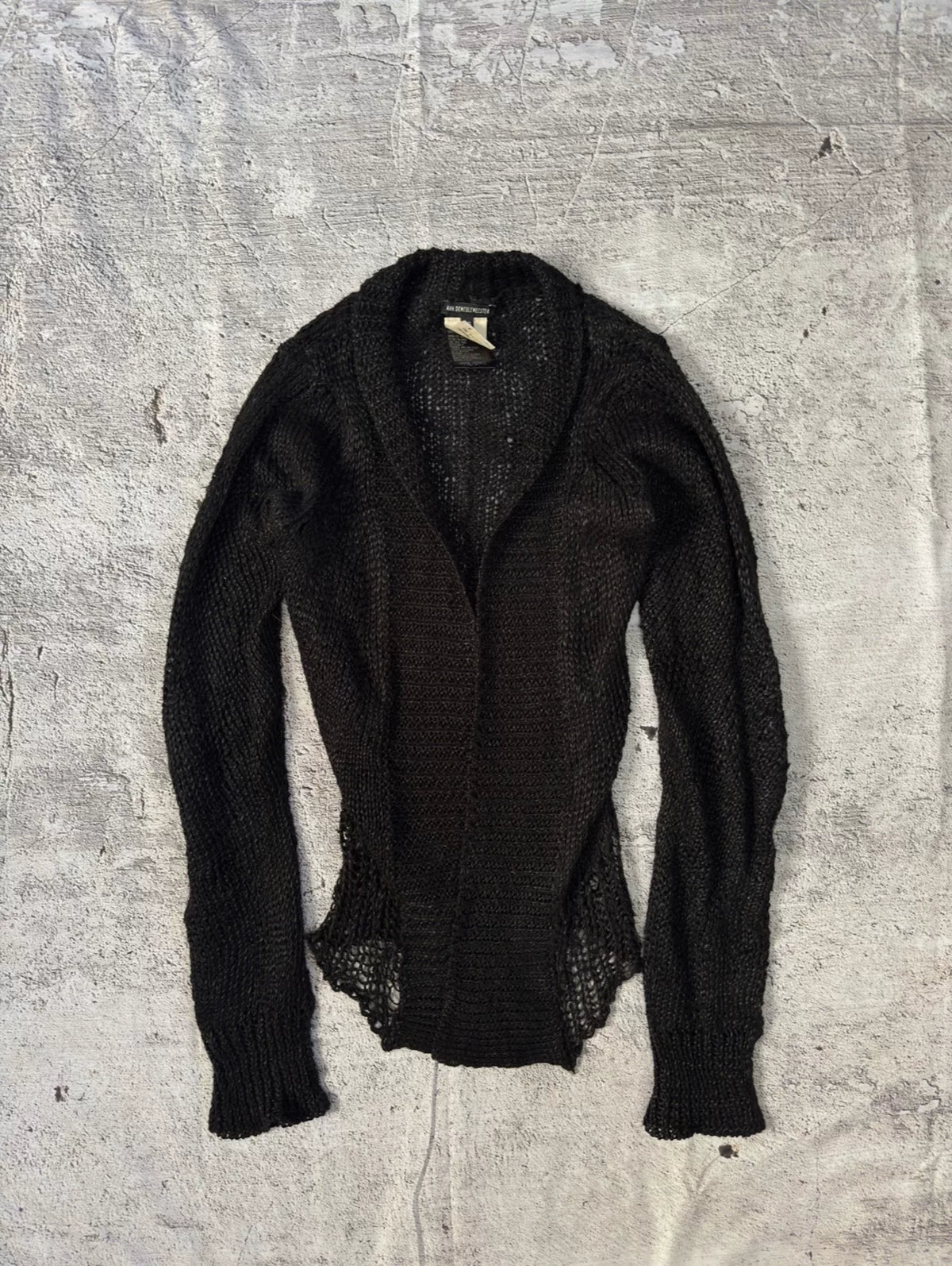Ann Demeulemeester SS06 Linen Sweater