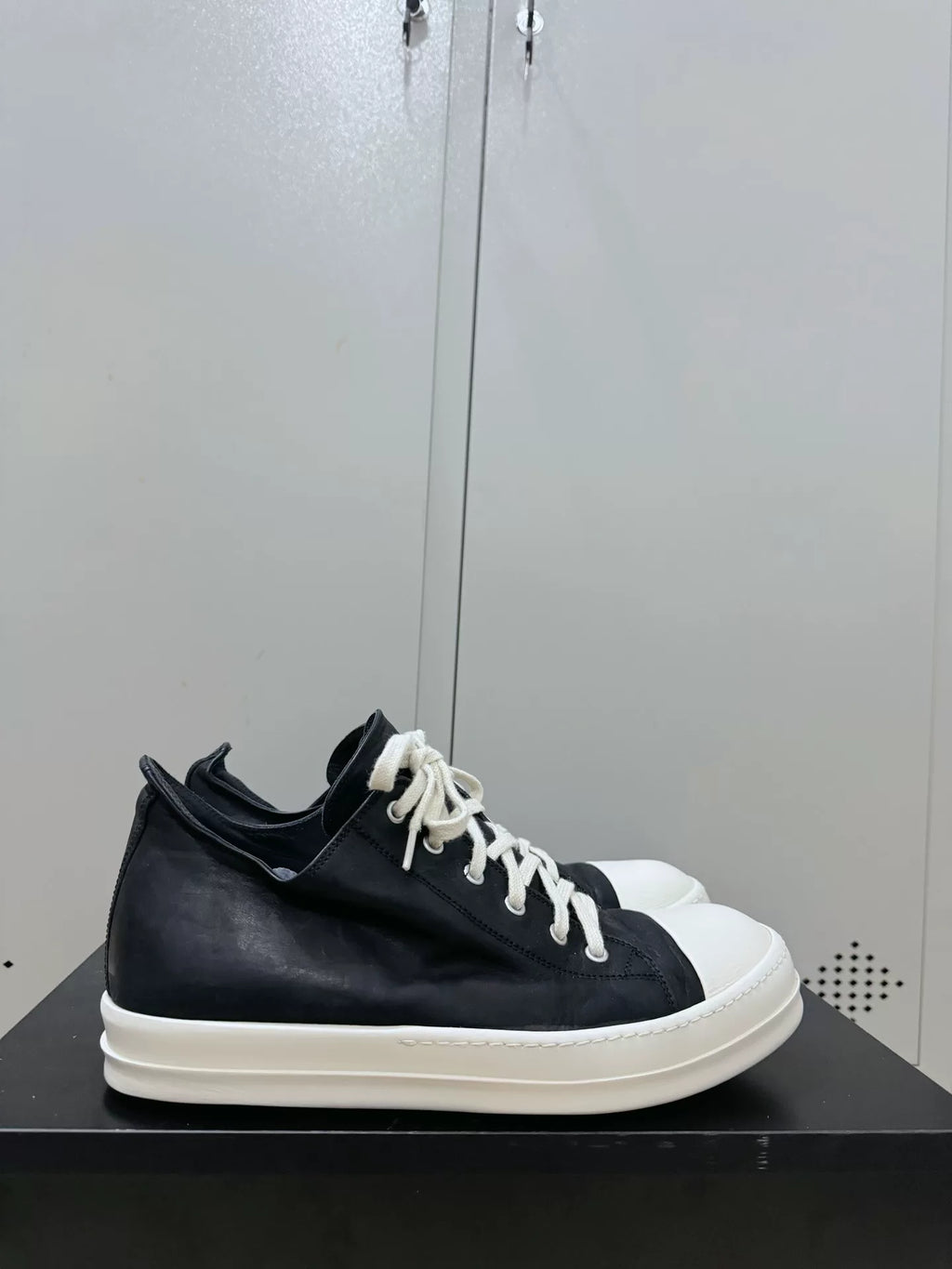 Rick Owens Drkshdw Canvas Sneakers
