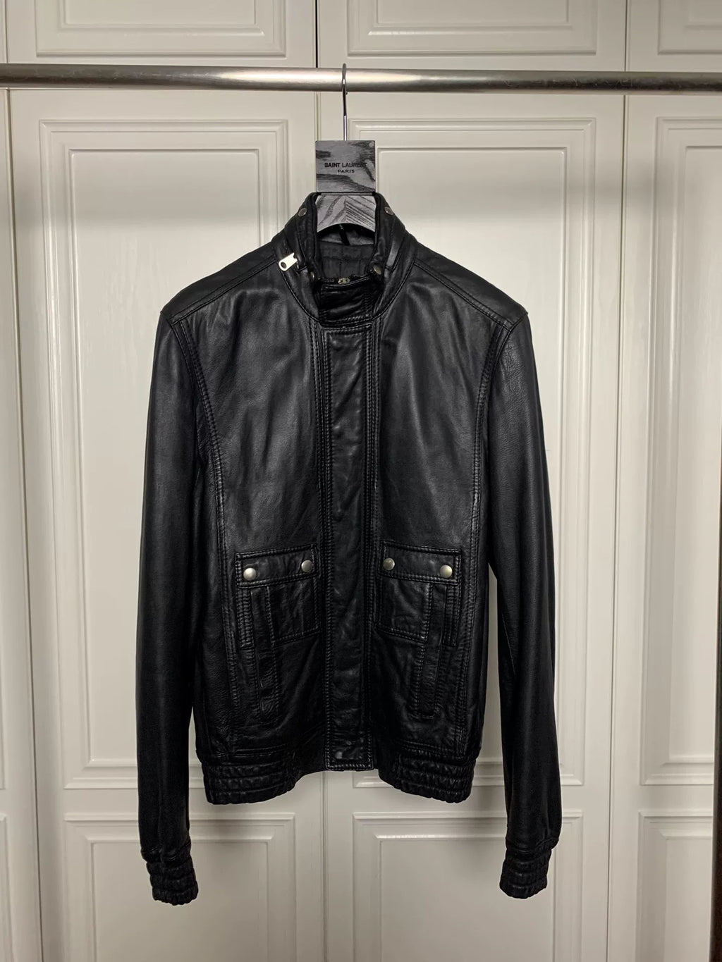 Dior Homme 08FW Sheepskin Leather Jacket worn by Ye