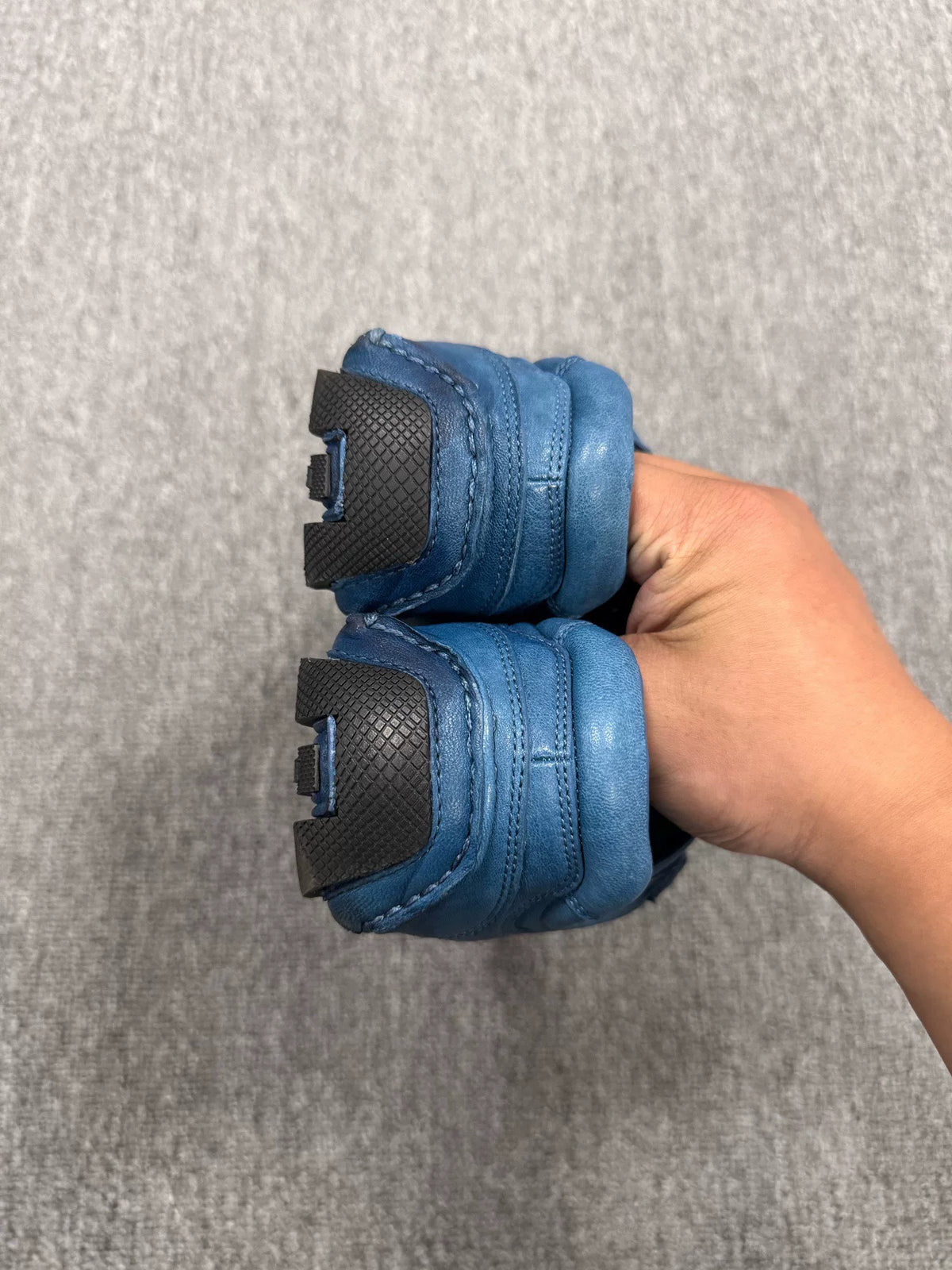 Prada Sky Blue German Army Trainers