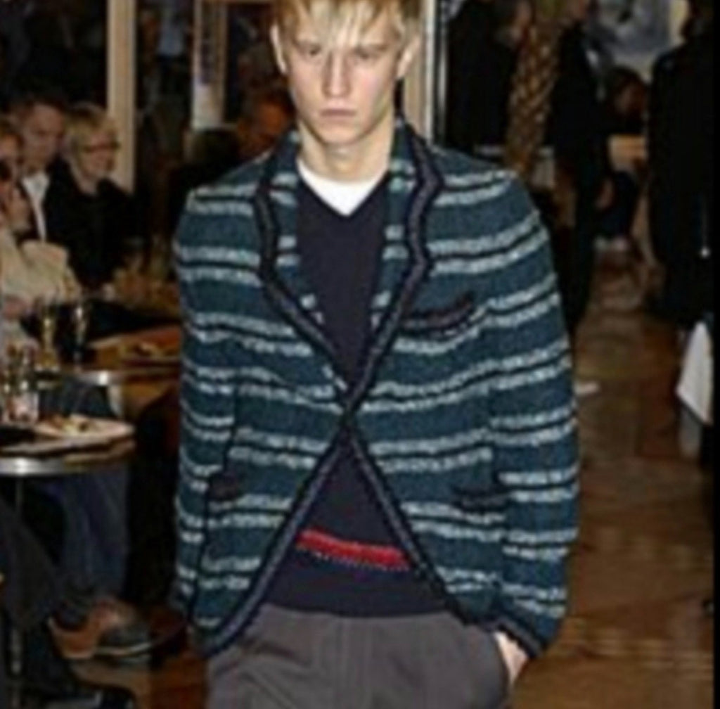 Comme Des Garçons AW04 Mohair Knit Jacket