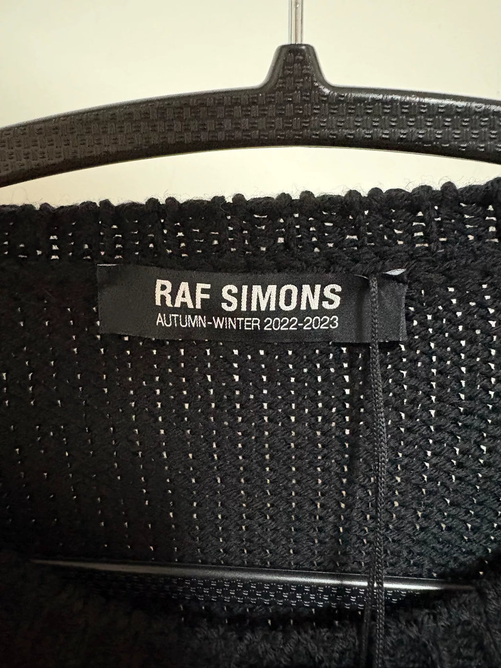 Raf Simons AW22 'RS' Oversized Sweater