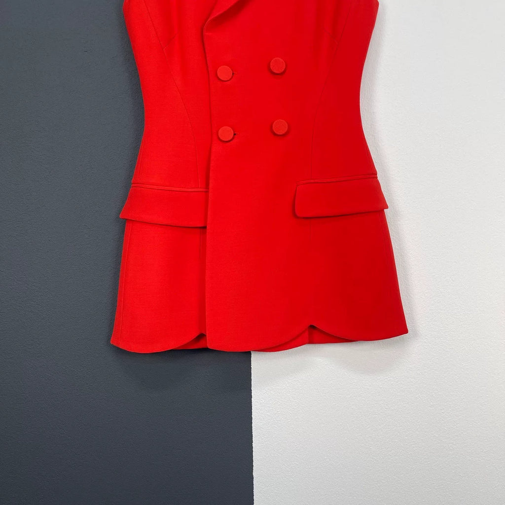 Dior Red Vest