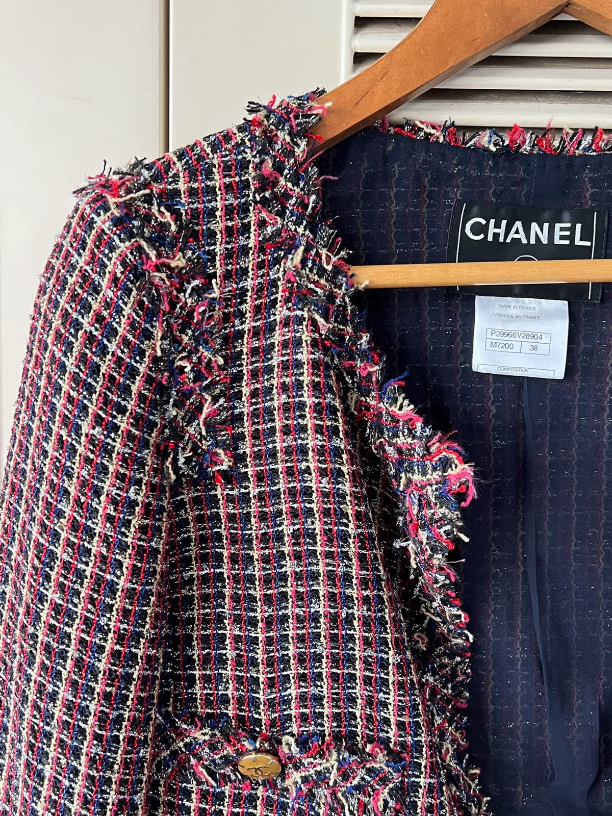 Chanel CHANEL Tweed Cropped Jacket