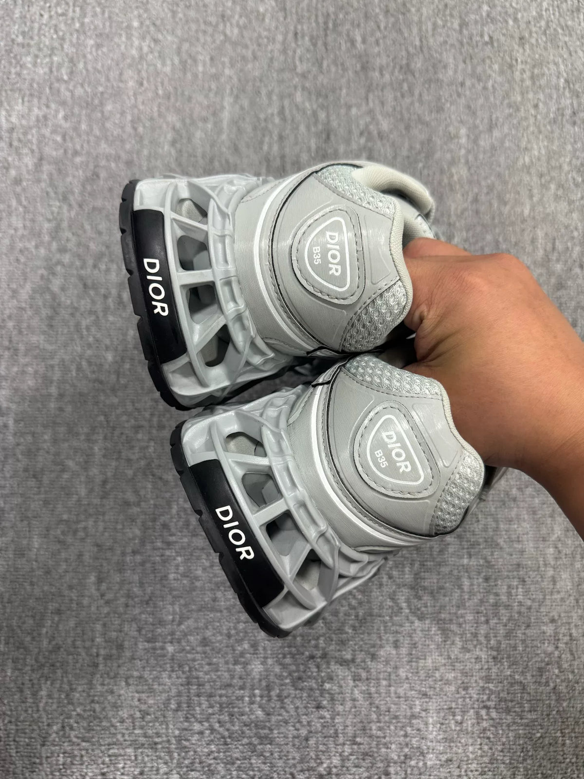 Dior B35 NXXT Grey Sneakers