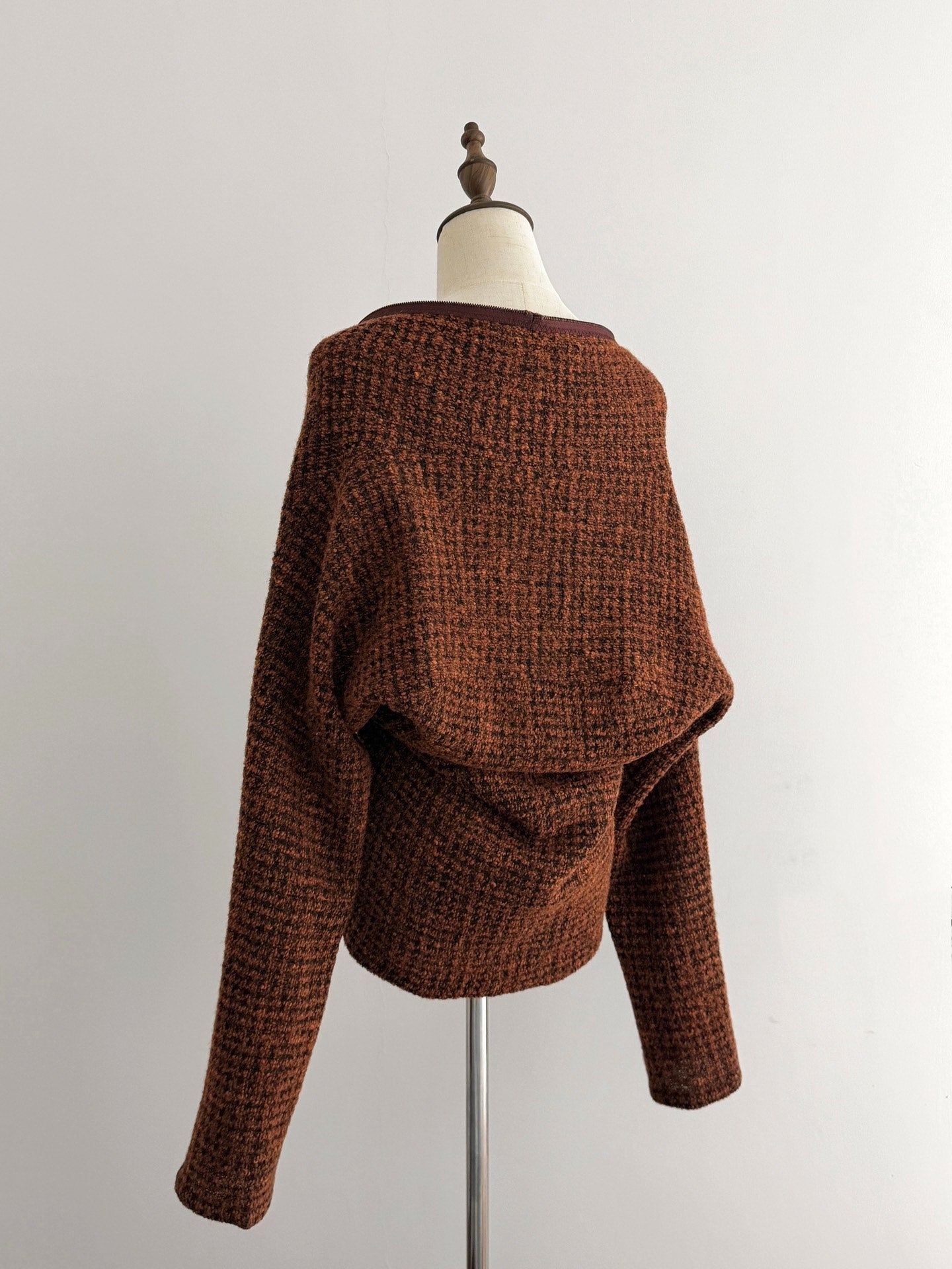 Yohji Yamamoto 00AW Full Zip Wool Top - Devines
