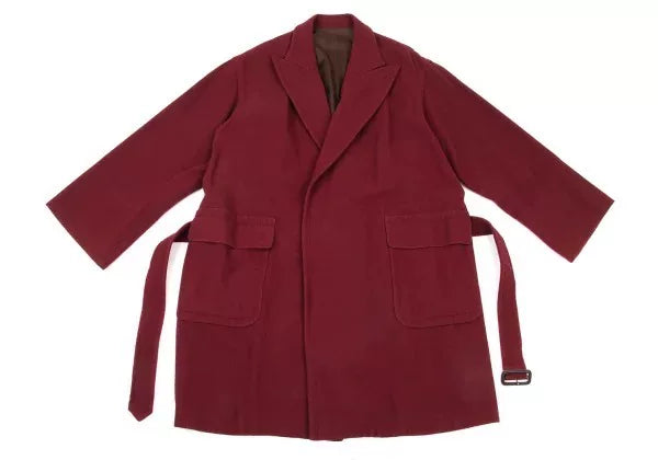 Jean Paul Gaultier 1990s Red Wool Coat