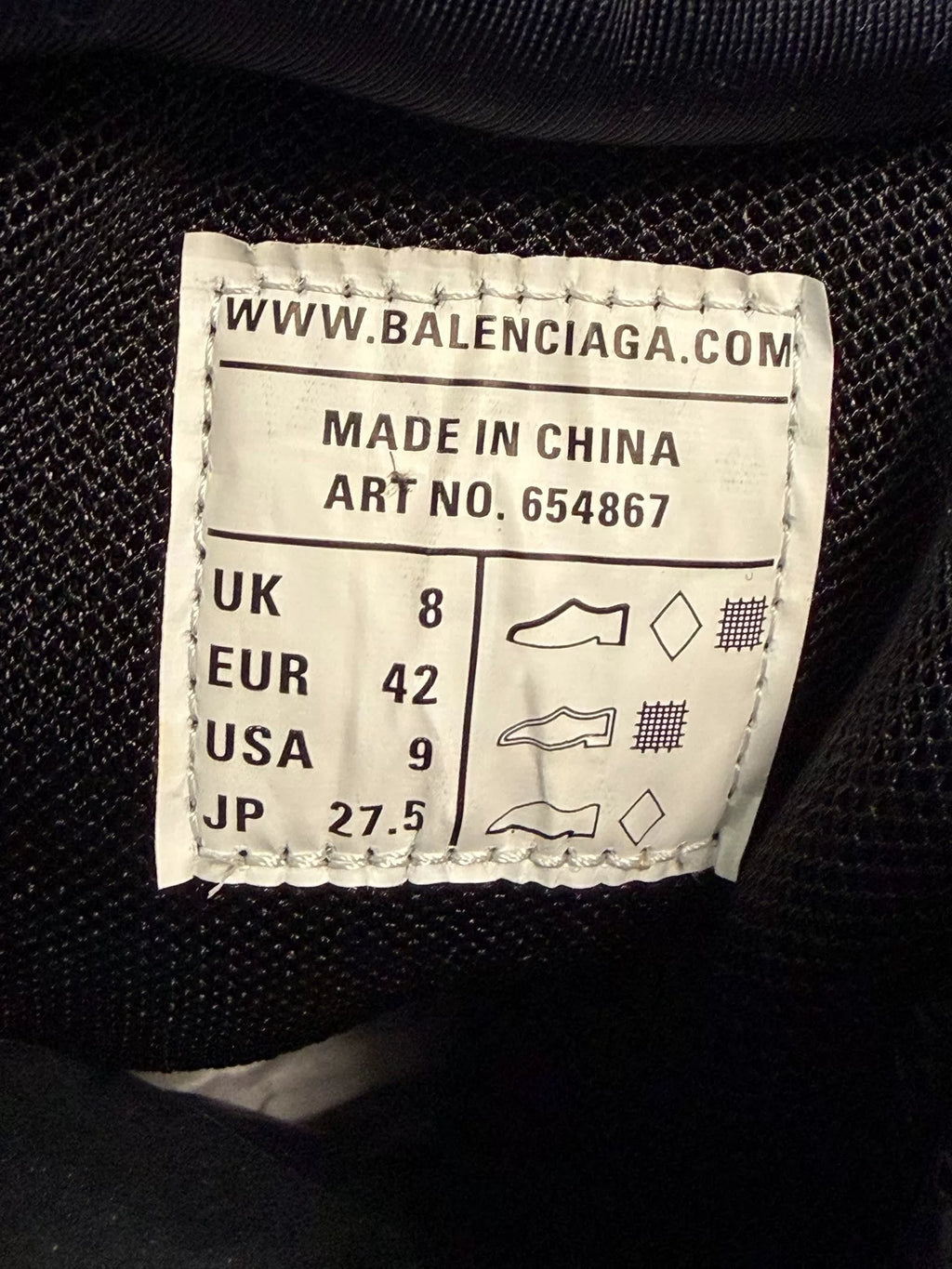 Balenciaga Track Black High-Top Sneakers