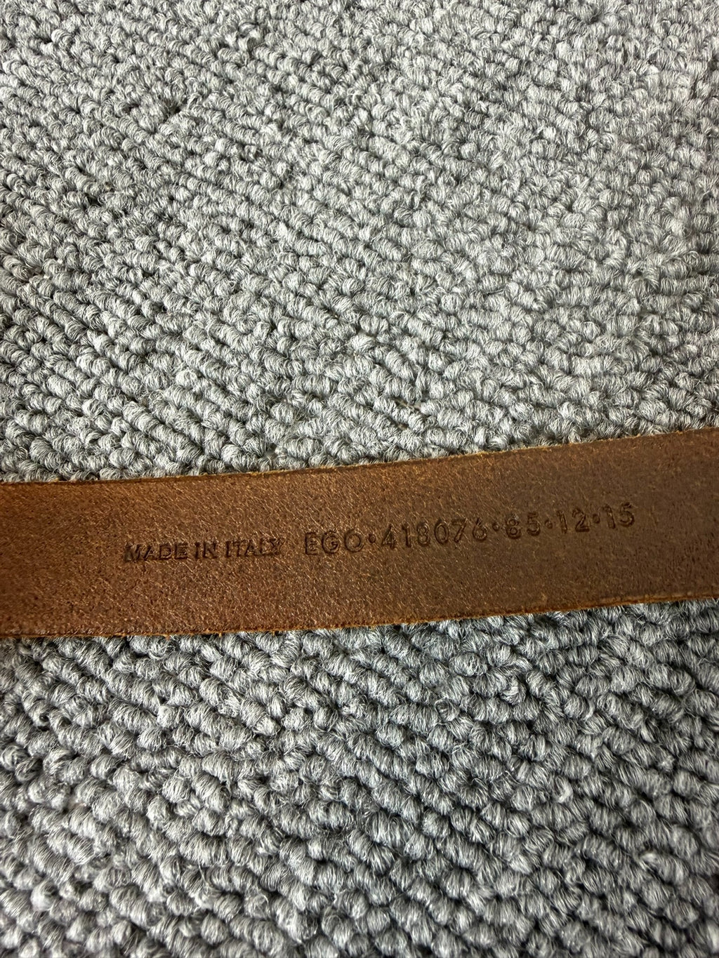 Saint Laurent 16SS Paris Black Brown Retro Silver Buckle Belt