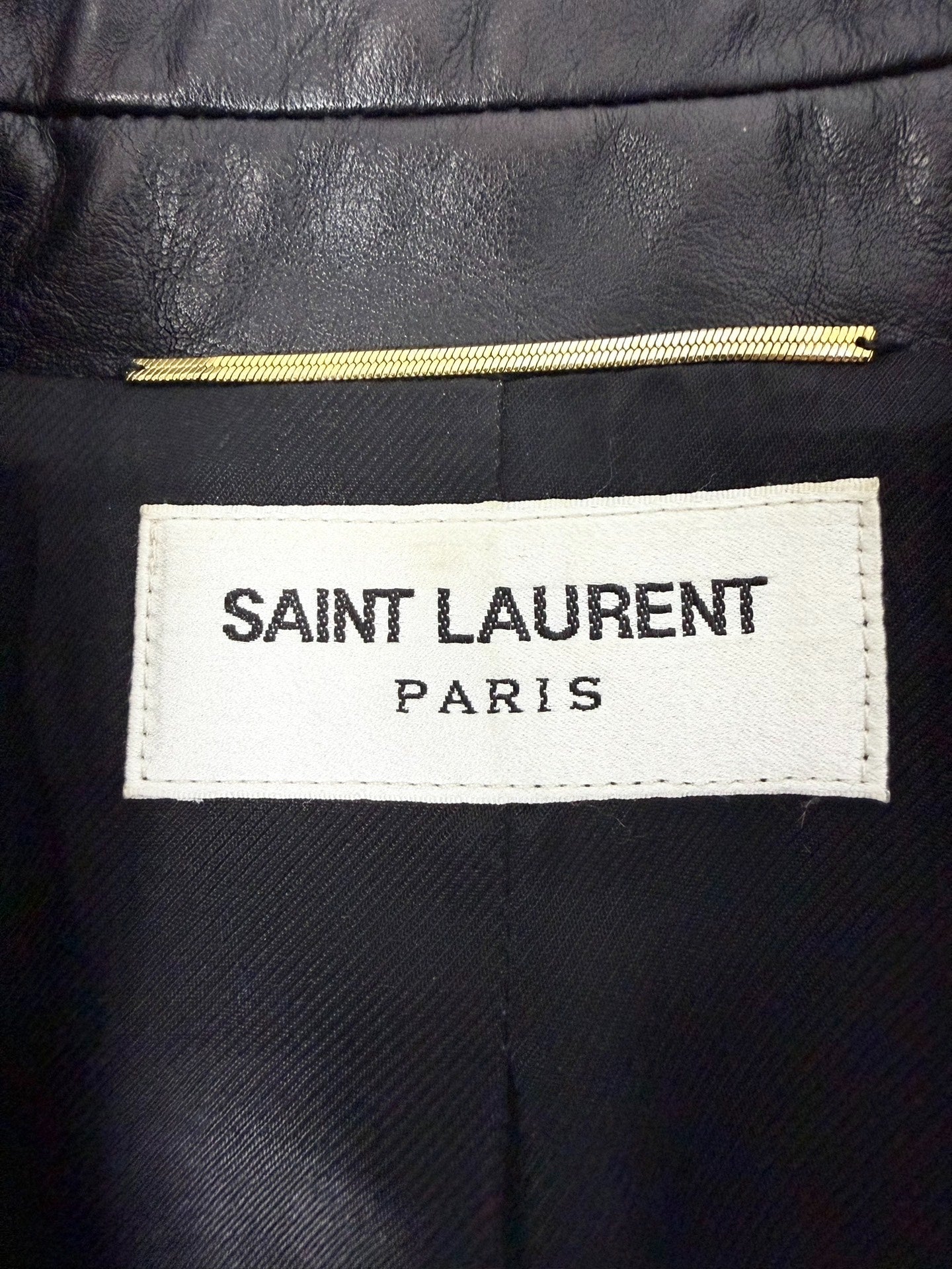 Saint Laurent Slp19ss Black White Studded Suit