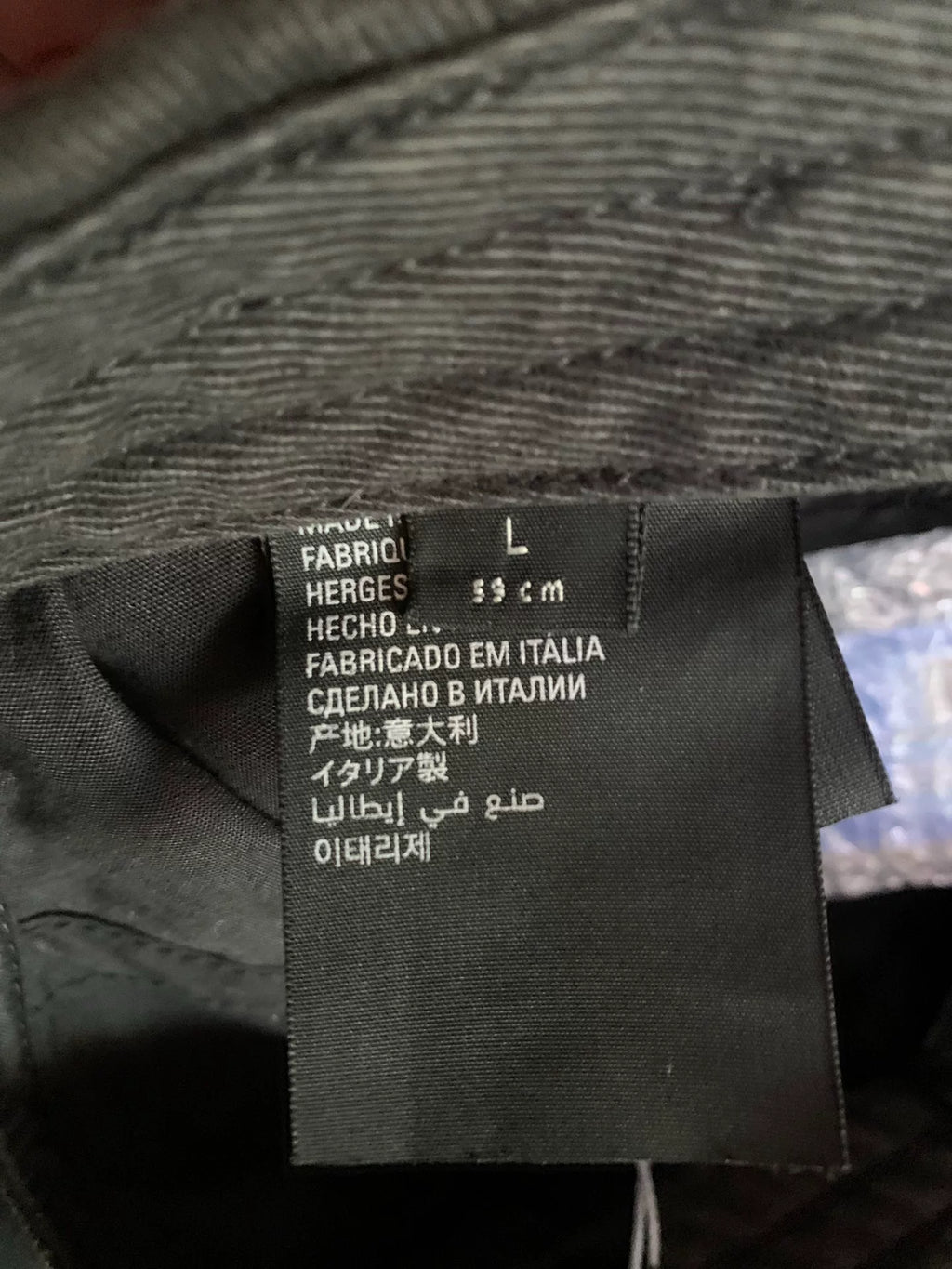 Balenciaga 22SS 3b Icon Distressed Logo Hat