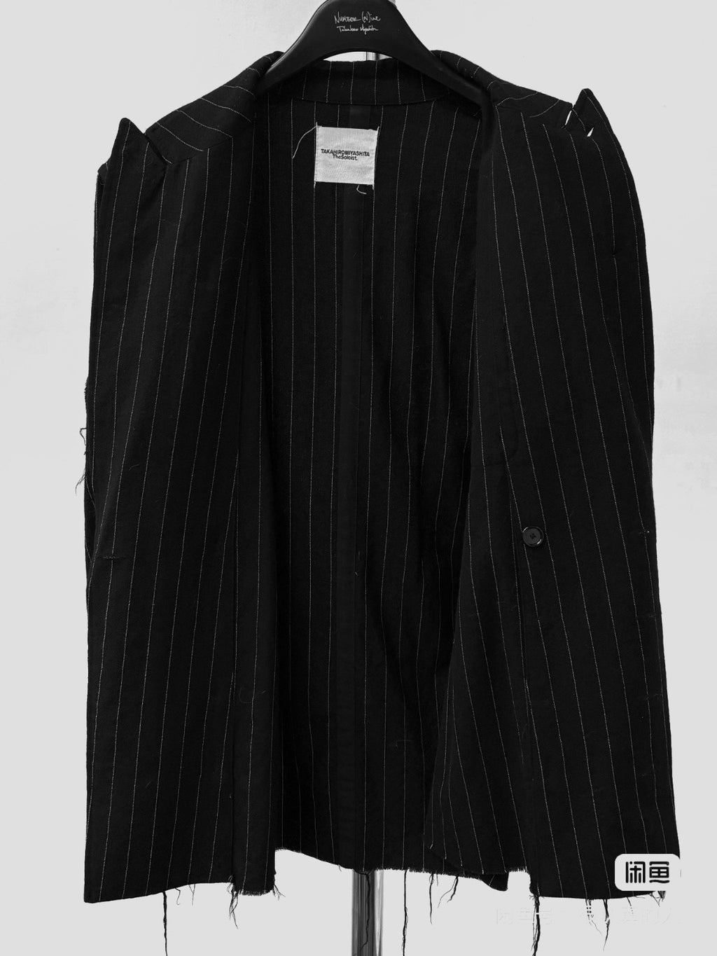 The Soloist AW15 Wool Striped Jacket