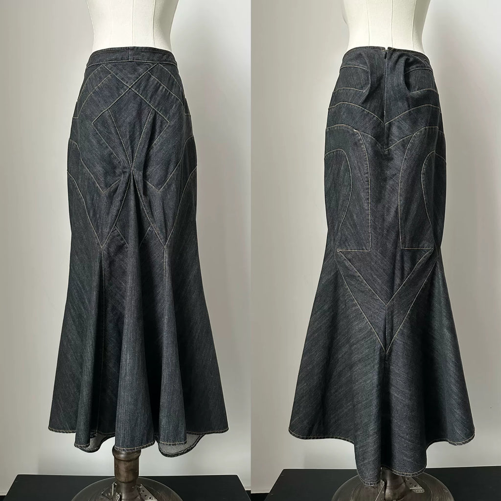 Junya Watanabe 2008 Midi Skirt