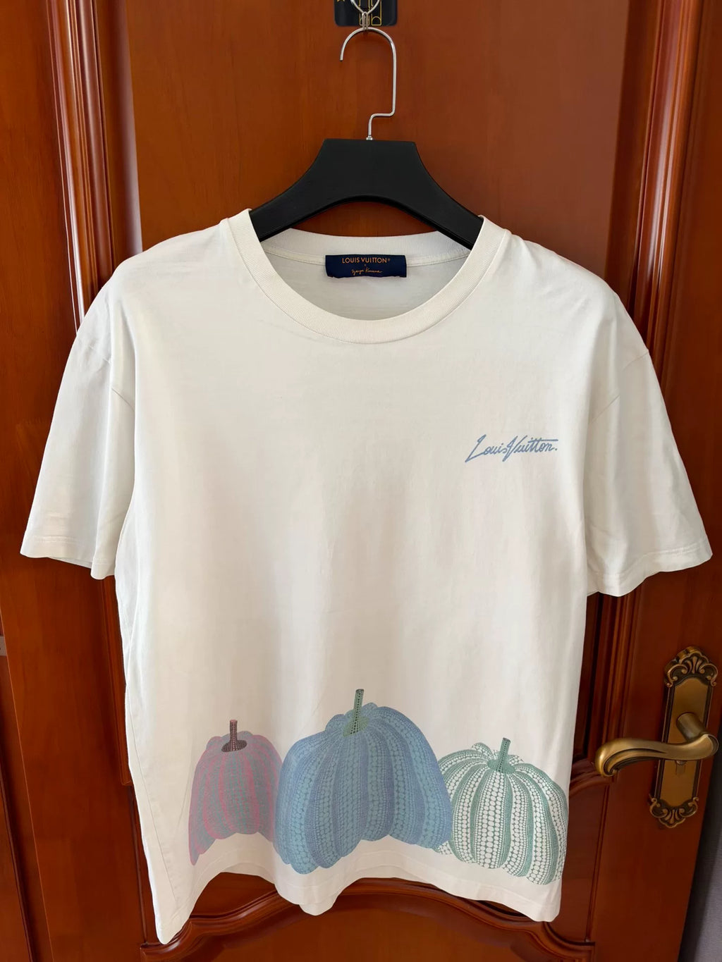 Louis Vuitton Pumpkin Print Short Sleeve T-Shirt