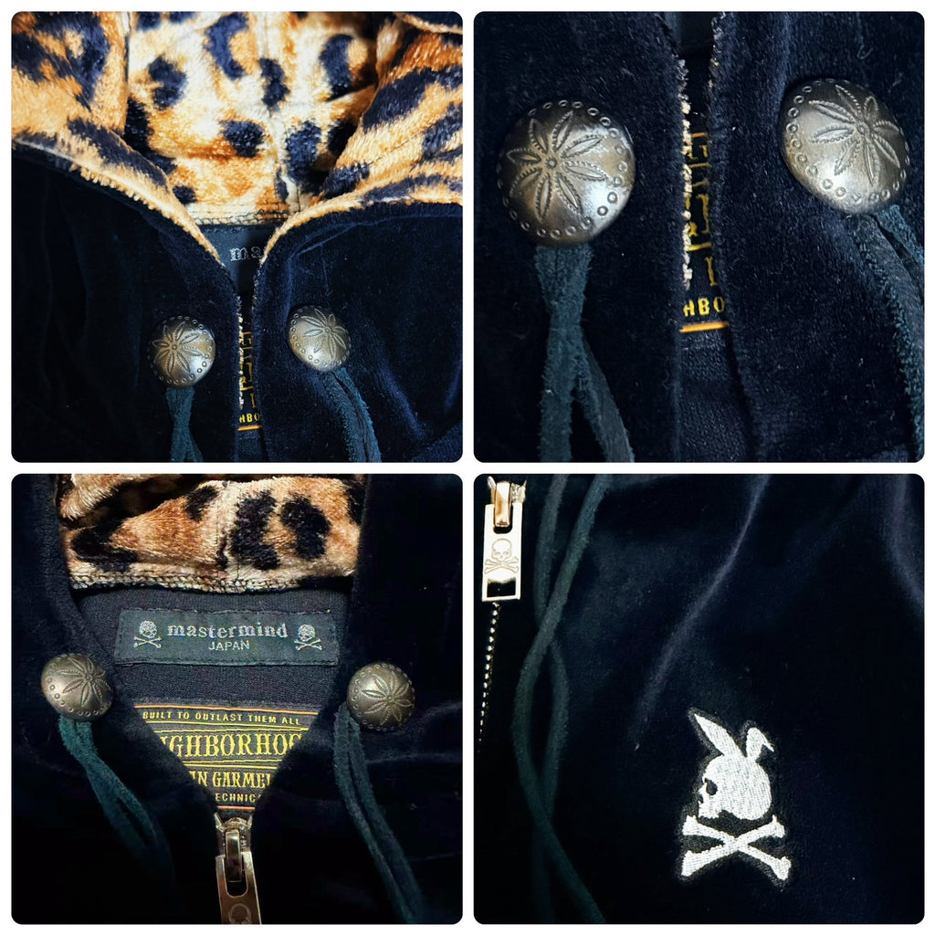 Mastermind Japan Neighborhood For Black Sense Market Velvet Hoodie