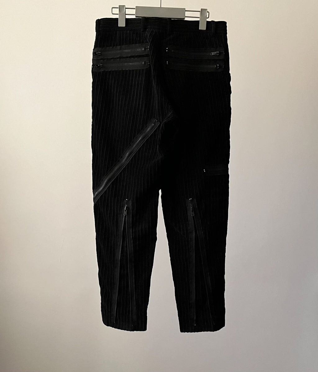 Number (N)ine AW2003 corduroy bondage chinos