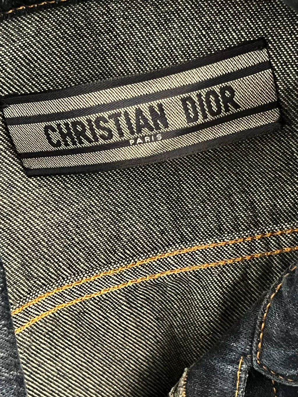 Dior Honeybee Embroidered Denim Jacket