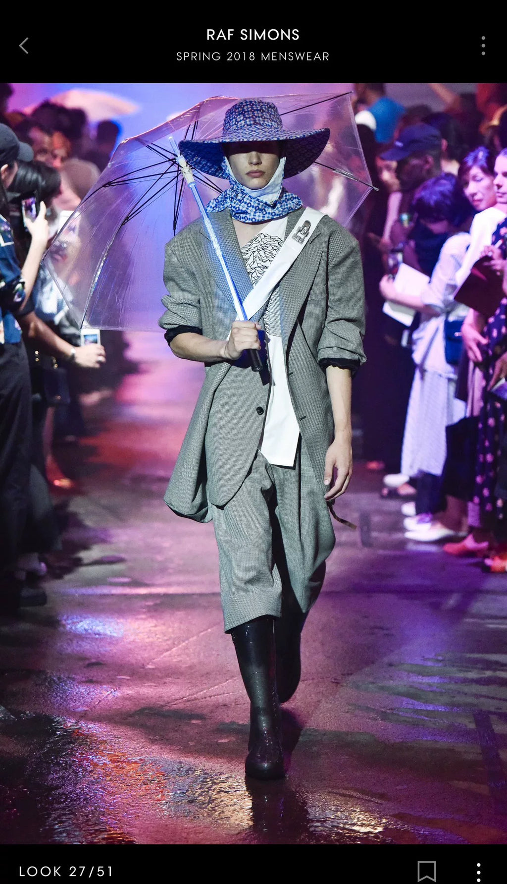 Raf Simons 18ss Blade Cut Pulse Vest
