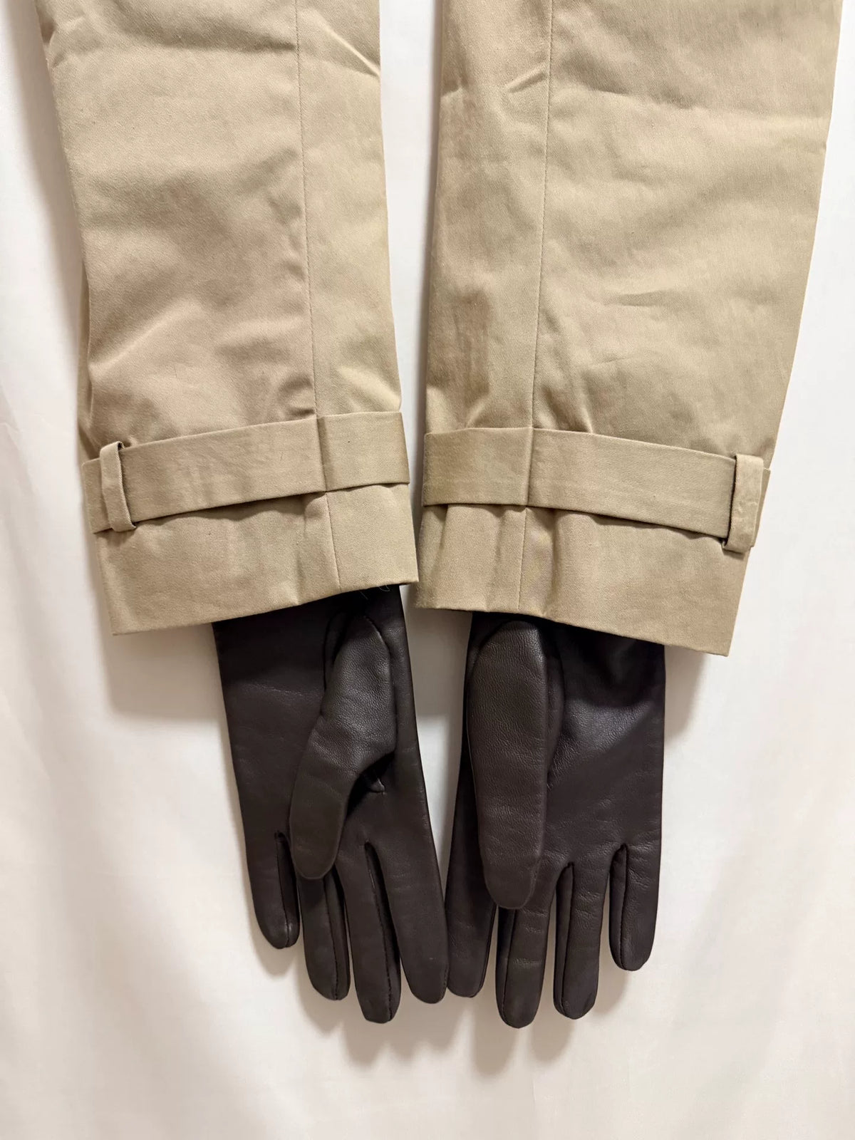 Maison Margiela 12AW Deconstructed Gloves Beige