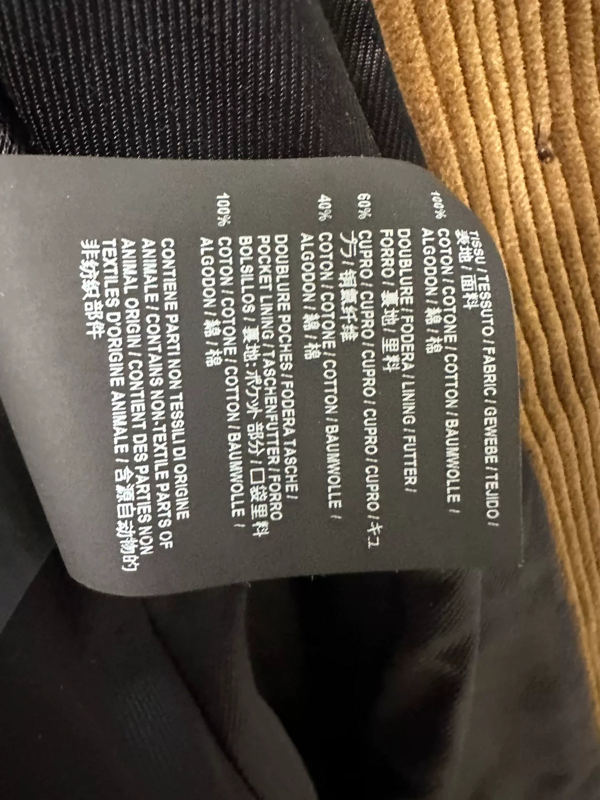 Saint Laurent Brown Corduroy Double-Breasted Belted Trench Coat