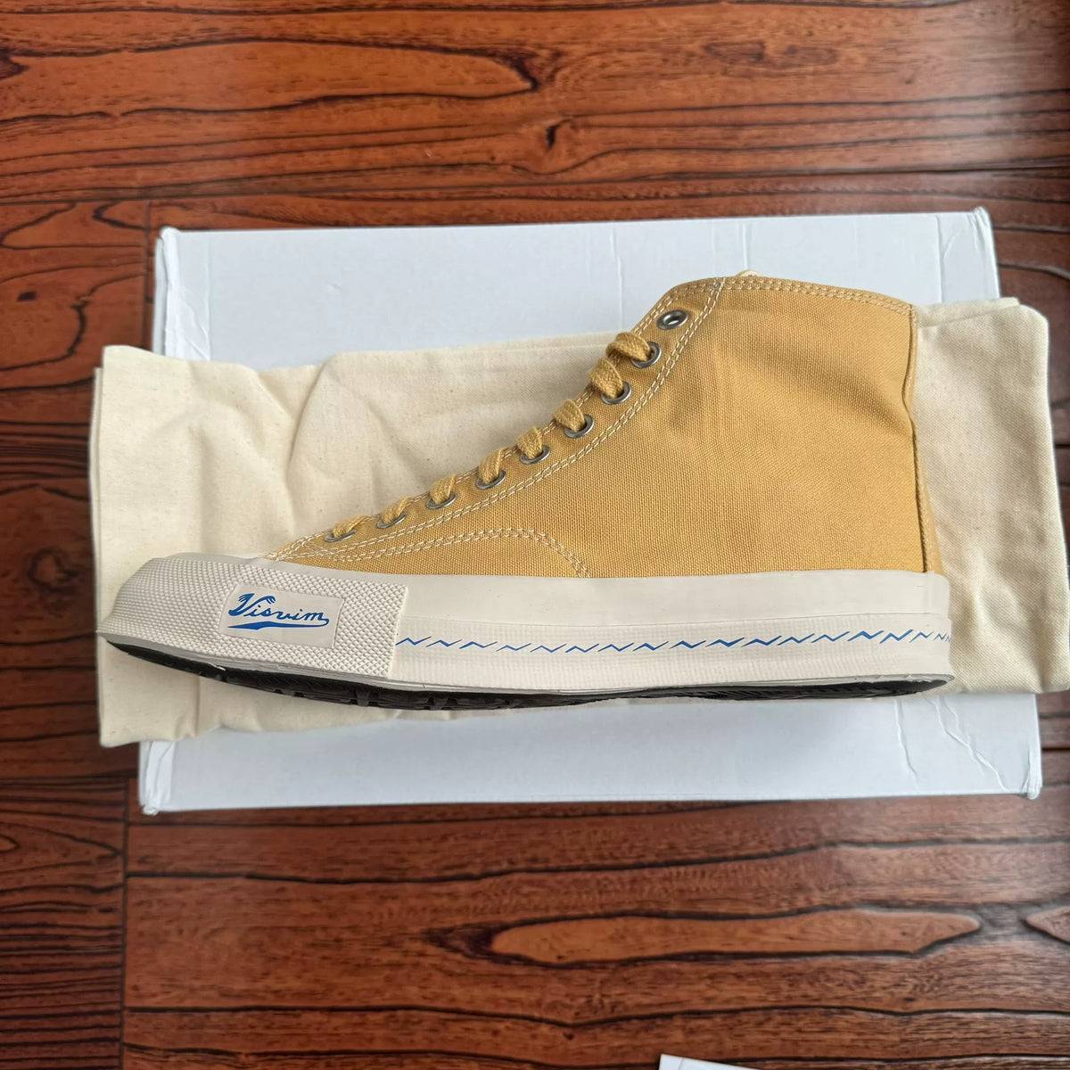 Visvim 24aw Skagway HI PATTEN Thin-Sole Canvas Shoes