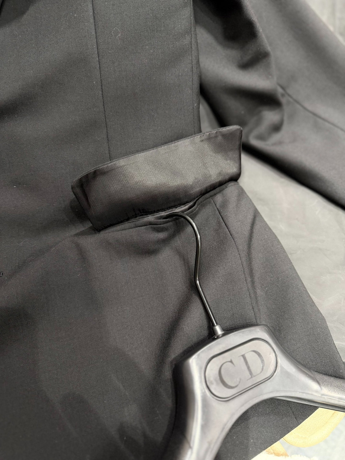 Dior SS22 Black Single-Breasted Suit