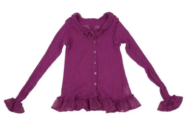 Issey Miyake Vintage Pink Pleated Top