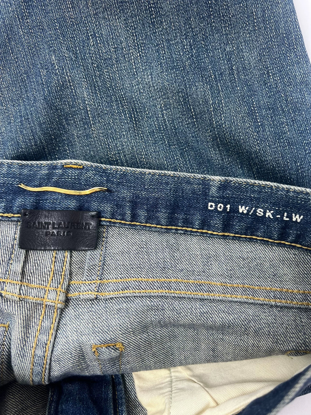 Saint Laurent 13fw D01 Navy Jeans