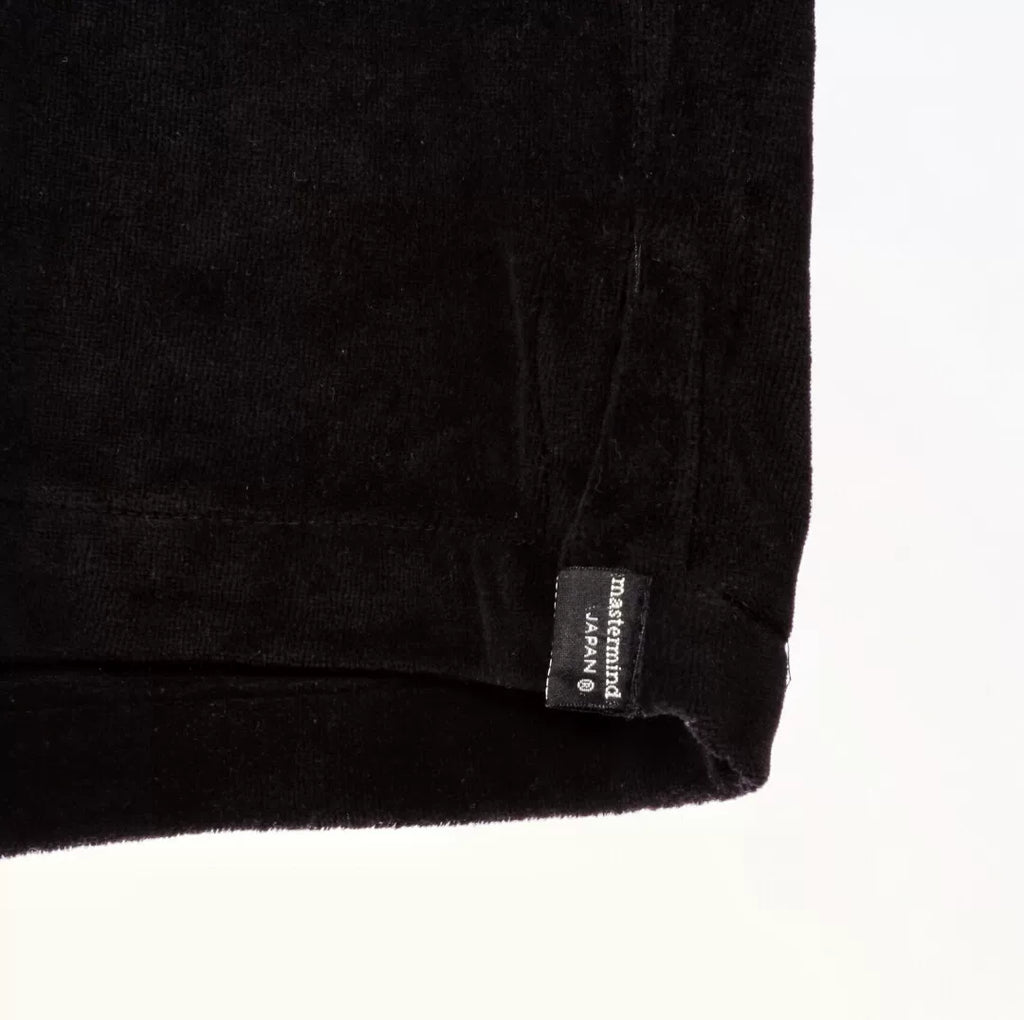 Mastermind Japan Velvet Mainline Rhinestone Hoodie
