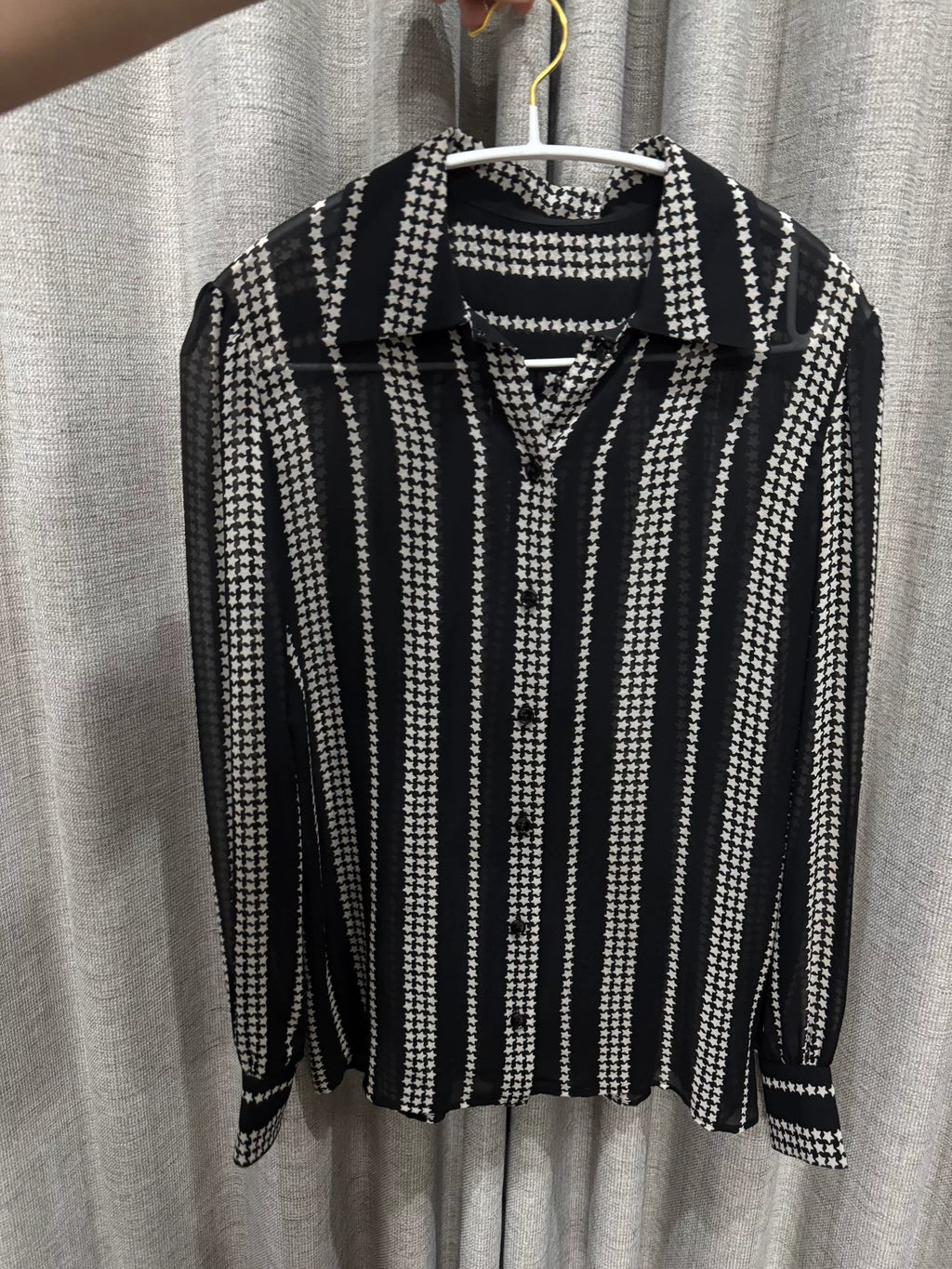 Saint Laurent SS06 Star Silk Top by Hedi Slimane