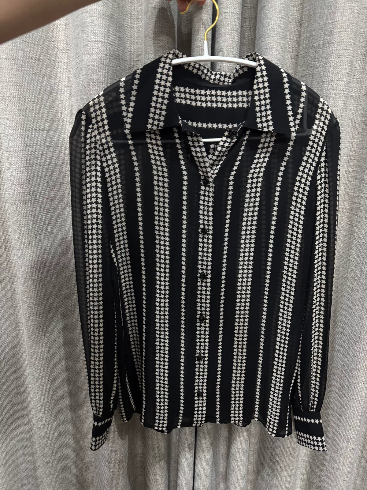 Saint Laurent SS06 Star Silk Top by Hedi Slimane