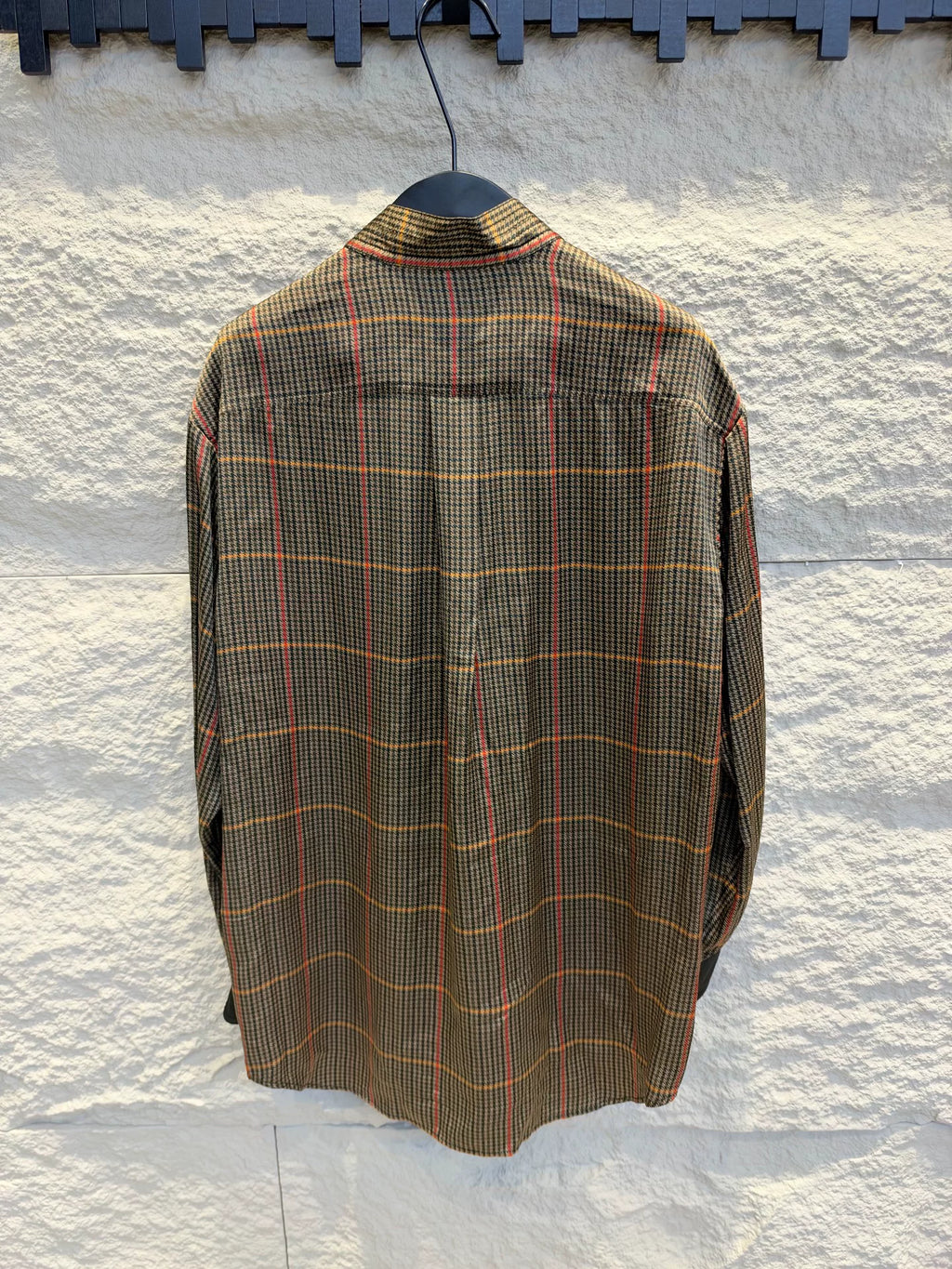 Burberry Plaid Silk Shirt