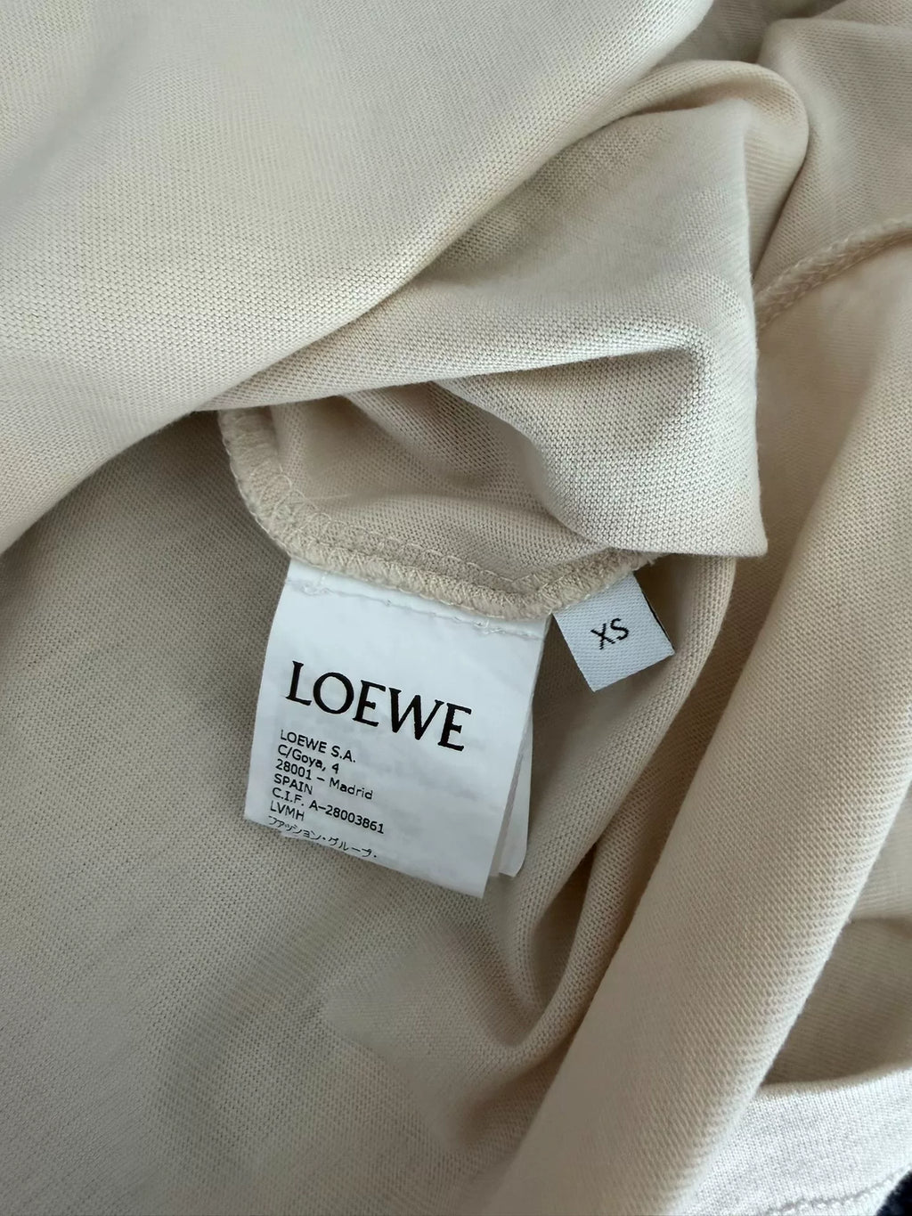 Loewe Printed Logo Short Sleeve T-Shirt
