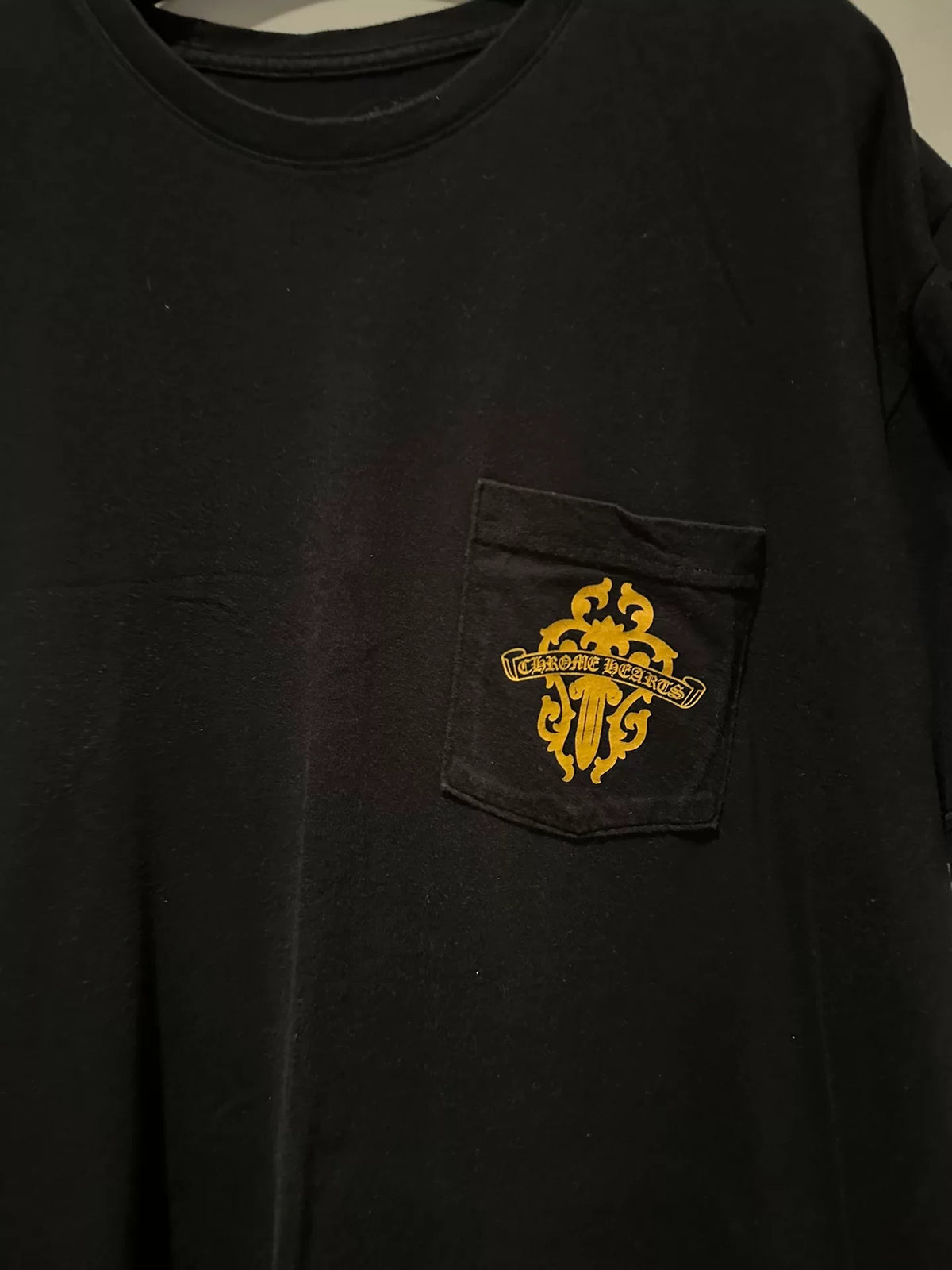 Chrome Hearts Sanskrit Vine Sword Short-Sleeve Shirt