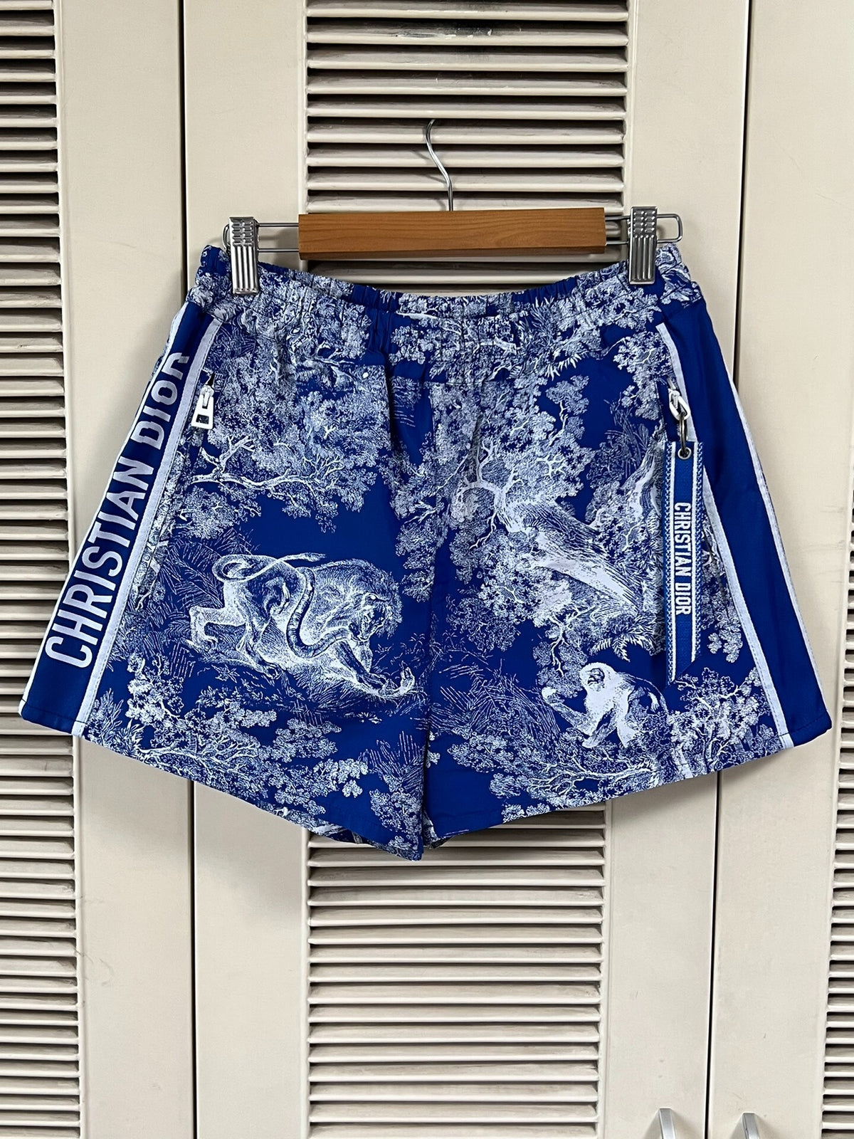Dior Zoo Print Shorts