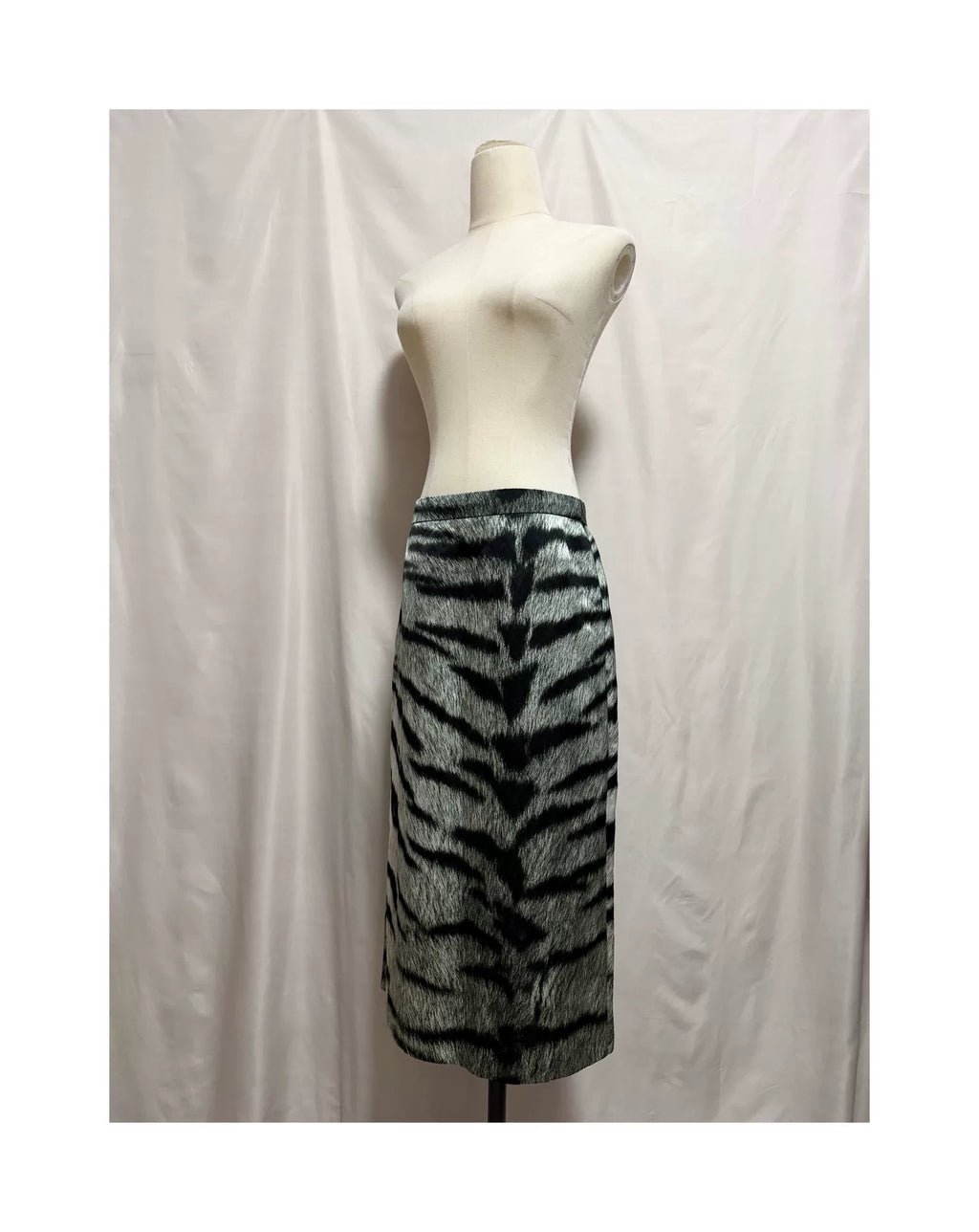 Dries Van Noten 2020 Spring/Summer Zebra Print Skirt