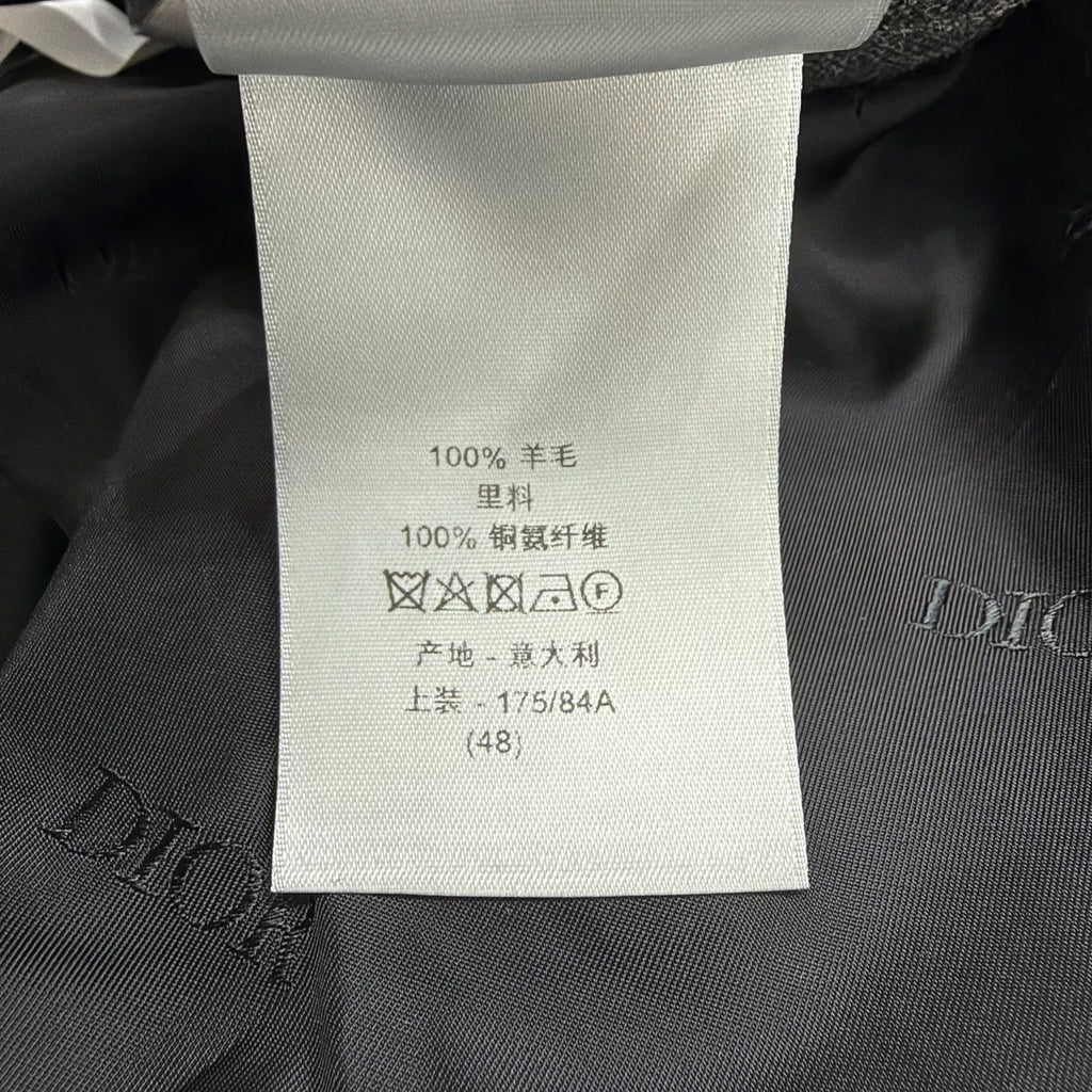 Dior Detachable Sleeve Wool Jacket