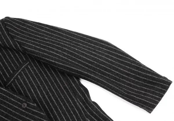 Issey Miyake Vintage Black Stripe Pleated Top