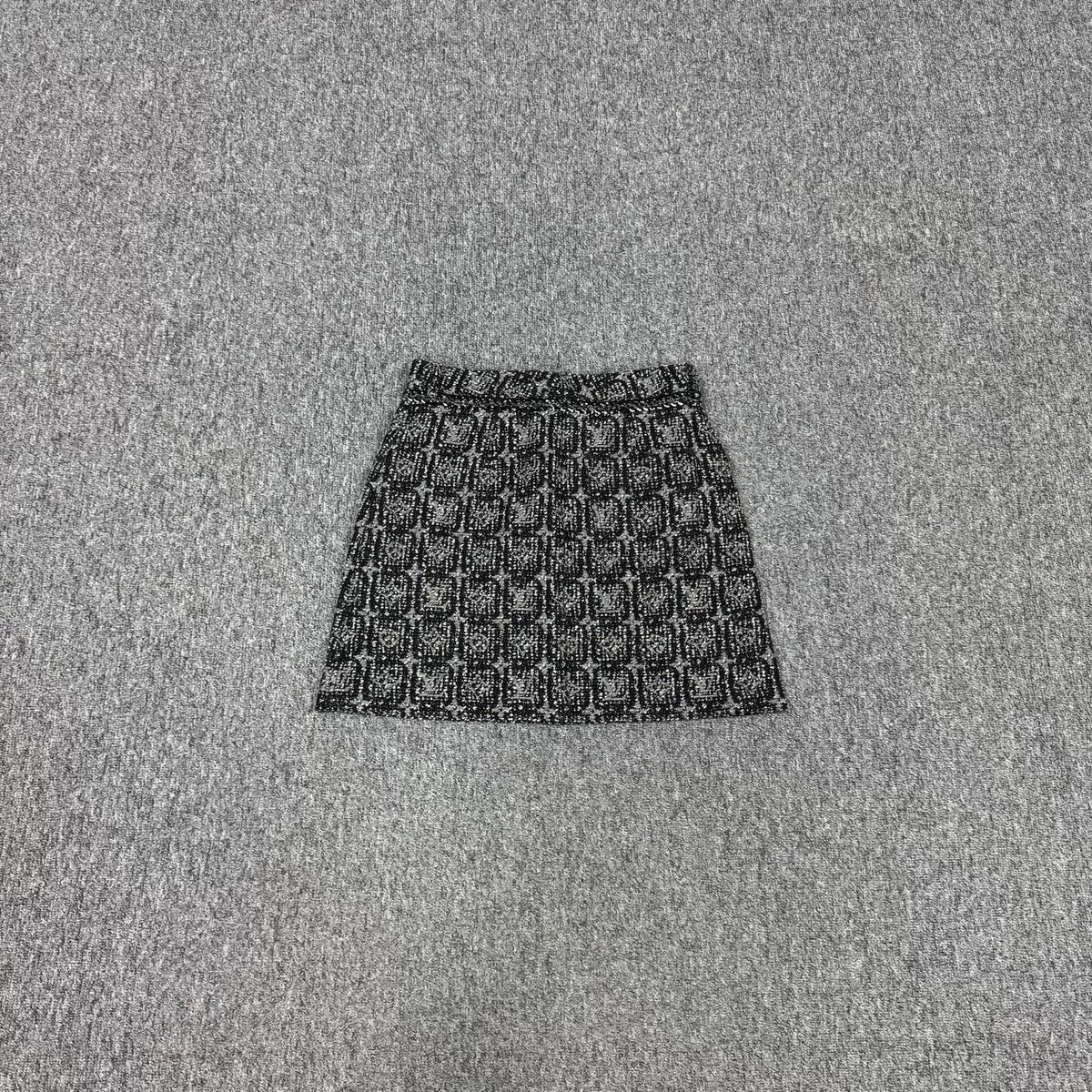 Louis Vuitton Wool Midi Skirt