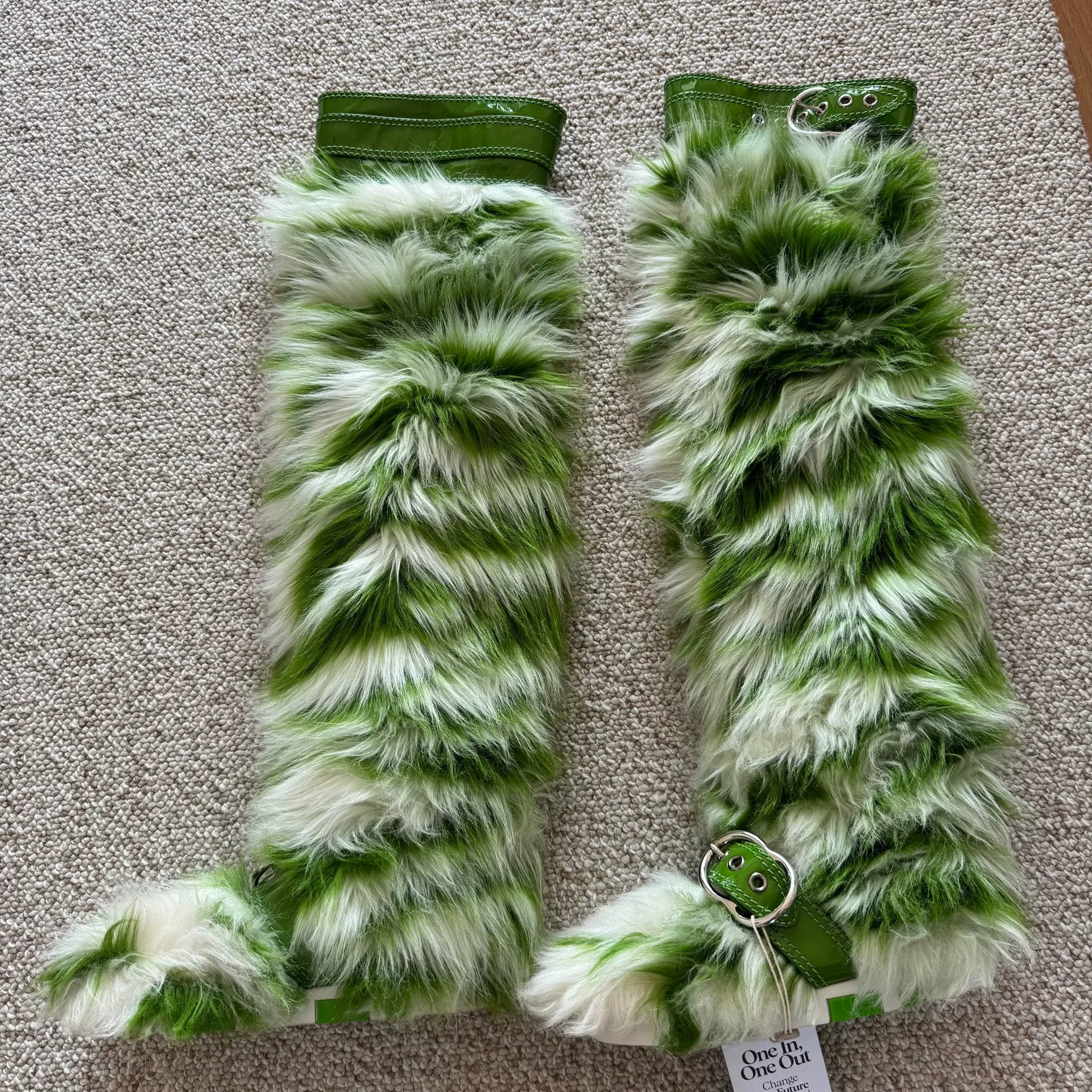 Miu Miu 17FW Fuzzy Boots