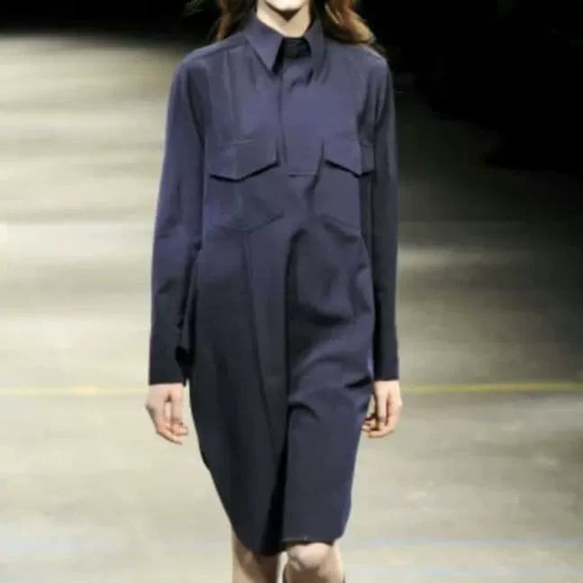 Yohji Yamamoto AW10 Long Shirt Dress