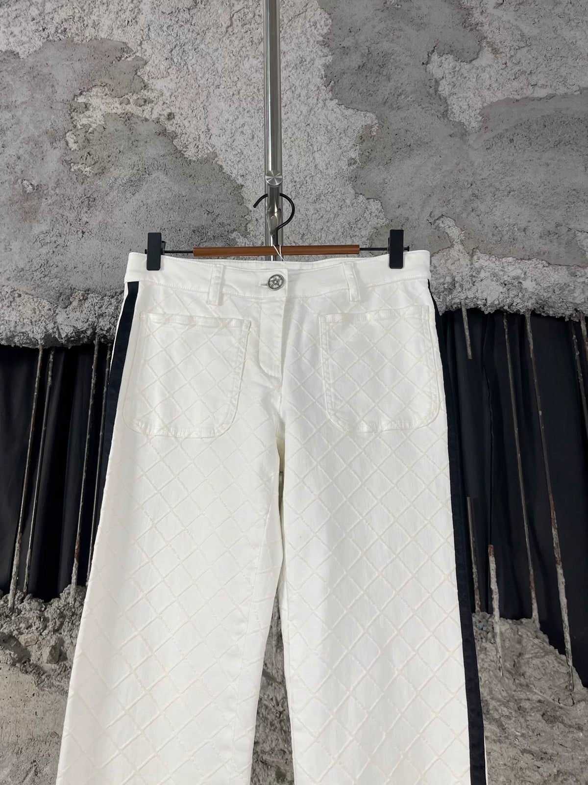 Chanel Quilted Jeans
